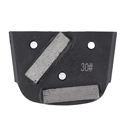 Happyfit 3pcs 30 sapatos de moagem de diamante de grão 2 dentes de diamante sapatos de polimento de