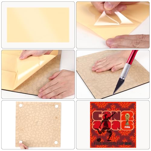 Image of FIFA Canada Poster Wooden Puzzle for Adult, 200 Pieces Irregular Shape Puzzle, 5MM Thick, Creative Collectible Gift for Fans, Officially Licensed Product, 11 x 11