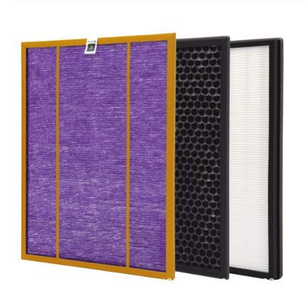 YanBan 3pcs ac4141 ac4143 ac4144 Filter Kit for Philips AC4072 AC4074 AC4083 AC4084 AC4085 AC4086 AC4014 ACP073 Air Purifier Parts