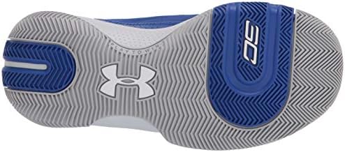 Under Armour Men's SC 3ZER0 IV Basketball Shoe, Royal (400)/White, 5 | Image 3