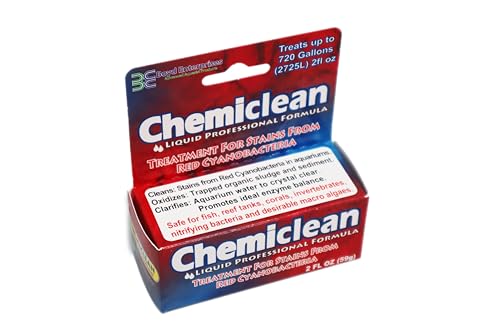 Boyd Chemi-Clean 2oz Liquid Treats up to 720 Gallons - Effective Chemiclean Cyanobacteria for Marine & Freshwater Aquariums, Safe for Fish, Corals & Invertebrates by Boyd Enterprises - Used condition - US$16.90