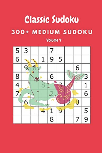 Classic Sudoku: 300+ Medium sudoku Volume 4