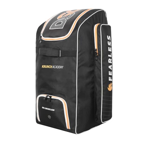 Image of DSC Krunch Academy Duffle Cricket Kit Bag - Large Capacity Sports Equipment Travel Bag for Players