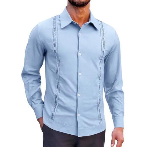 Chemise homme manche longue douce pour éviter l'inconfort au bureau et en extérieur