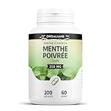 Menthe Poivrée - 250 mg - 200 gélules