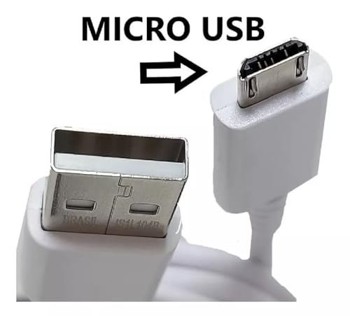 Carregador Kindle Ultra Fast + Cabo Micro Usb V8 (até a geração 10)