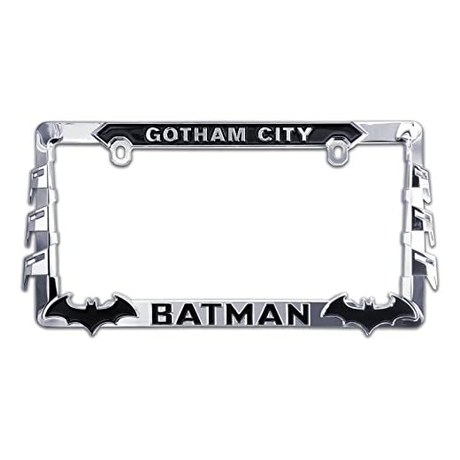Batman Gotham City 3D Metal License Plate Frame