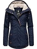 DETAILS: Parka mit hoch schließendem Reißverschluss, schützt den Hals perfekt vor Wind und Kälte, verspielte Kordeln an der Kapuze mit hochwertigen Metallverzierungen