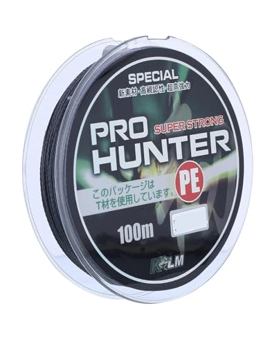 Image of Pro Hunter Fishing Line Super Strong 0.20MM 28LB(15.7KG) 100M PE 4 Strands Braided Fishing Line Angling Accessory, Durable Fishing Wire