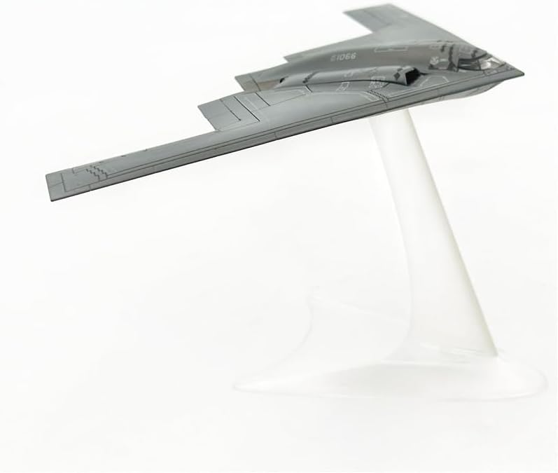 1/200 B-2A Spirit Stealth Bomber, Metal Pre-Assembled Aircraft Model, Military Diecast Airplane with Display Stand for Collection or Gift.
