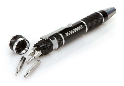 Maxcraft 60609 7-In-1 Precision Pocket Screwdriver (Colors May Vary) #TOP6
