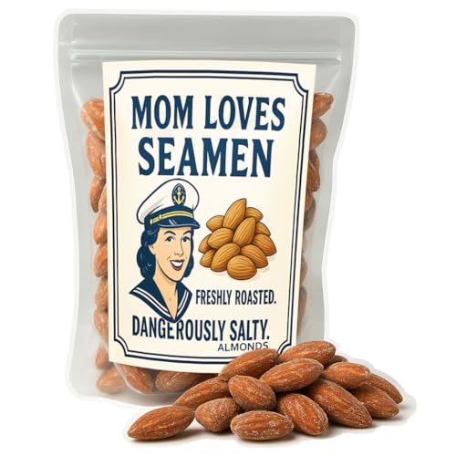 Mom Loves Seamen Salty Almond Snack