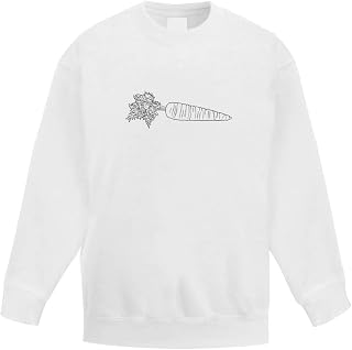 Azeeda 'Carrot' Kid's Sweatshirt/Jumper (12-13 Years) (KW00067049)