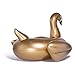 Jasonwell Giant Inflatable Golden Swan Pool Float with Fast Valves Summer Beach Swimming Pool Floatie Lounge Floating Raft Outdoor Party Decorations Toys for Adults (XXXL)