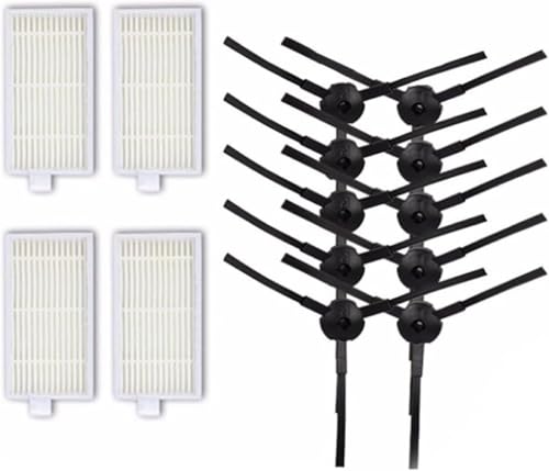 StarRing 14 pz Ricambio Spazzola Laterale Hepa Filtro Kit Per Ariete Briciola 2711 2712 2713 2717 Robot Aspirapolvere