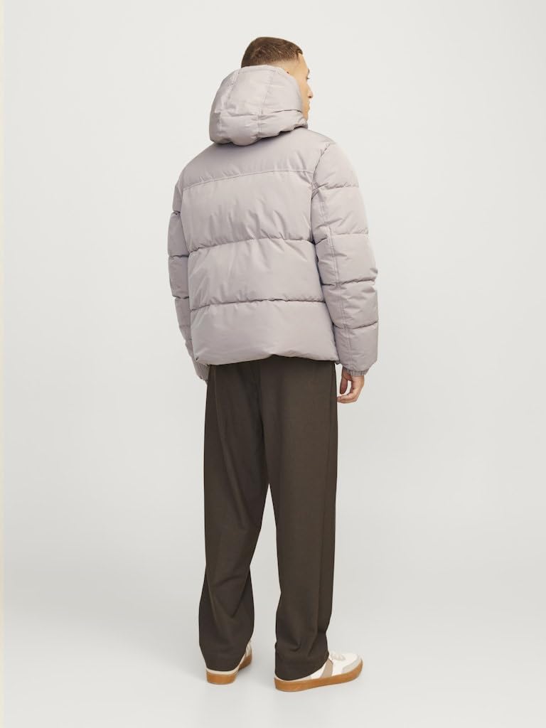 JACK & JONES Męska kurtka pikowana Jjebradley Puffer Hood Sn, Atmosfera, XL