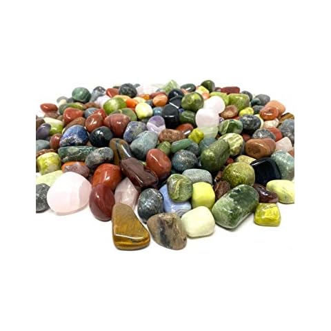 Marcopolo Gems Mixed Semi Precious Stones - AAA Quality and Highly Polished. (20, 100g) Cover