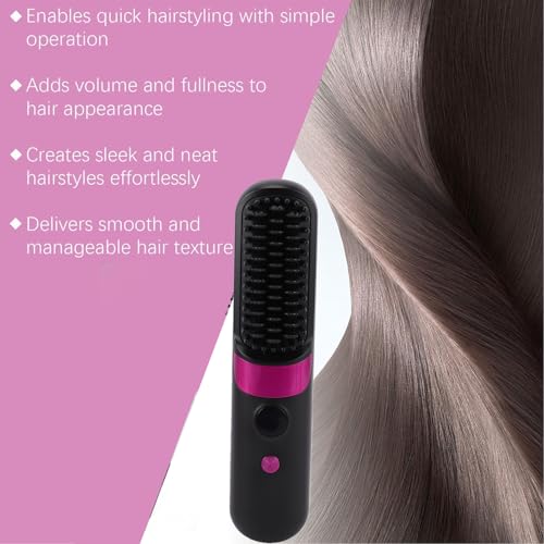 Cepillo Alisador Ionico Inalámbrico con Batería 3600mAh miniatura 4