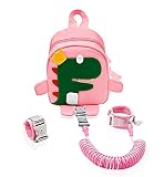 Backpack Leash for Toddlers Safety Harness Kids Backpack with Leash for Girls 1-5 Years Old Dinosaur