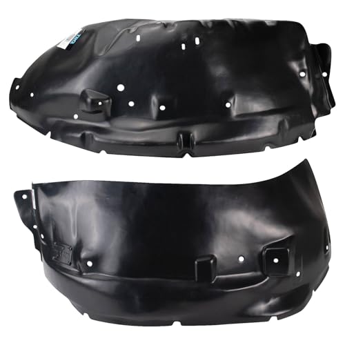 Image of TRQ Front Inner Fender Liner Set Compatible with 2007-2010 Chevrolet Colorado 2007-2012 GMC Canyon GM1249186 GM1250117