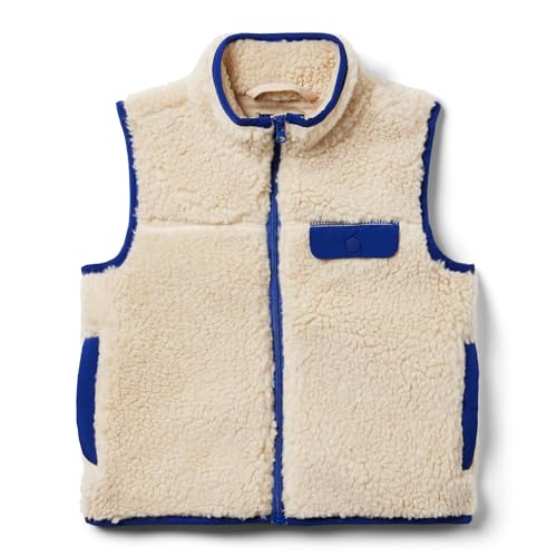 Janie and Jack Boys' Sherpa Vest (Toddler/Little Big Kid)