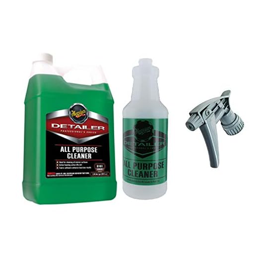 Meguiar's Detailing All Purpose Interior Cleaner + Bottle + Sprayer Attachment