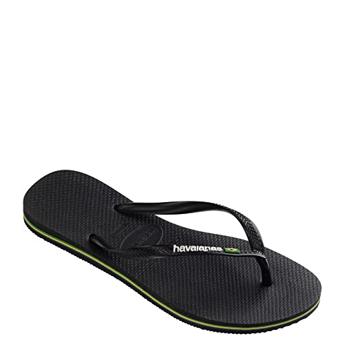 Chinelo, Havaianas, Slim Brasil, Feminino, Preto, 35/36
