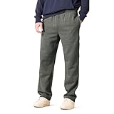 Amazon Essentials Pantalones Deportivos de Forro Polar con Parte Inferior Abierta (Disponibles en Tallas Grandes y Largos Especiales) Hombre, Gris Chiné Moyen, M
