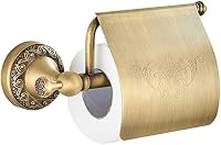 CASEWIND Réz Törölközőtartó Akasztó Vintage Antik Stílusú Fali Fürdőszobai Kiegészítő Retro Dizájn Fúrással 1