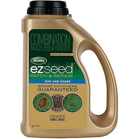 Scotts EZ Seed Patch & Repair Sun and Shade Mulch, Grass Seed, Fertilizer Combination Cover