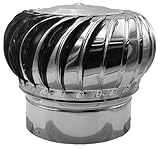 AdaptAIR Wind Turbine for Shipping Containers - Designed for Conex Container, Shipping Container House Ventilation - Features a Durable Whirlybird Roof Turbine for Ventilation by Container Creations