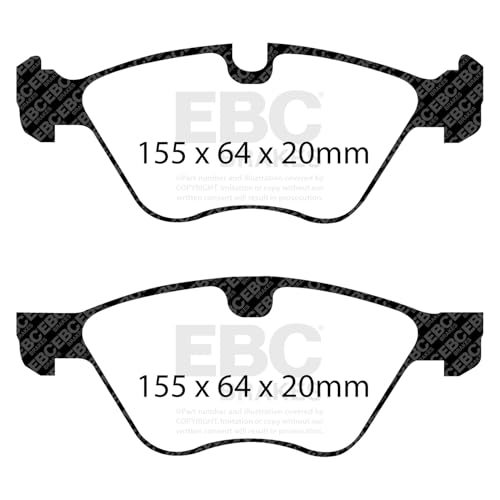 Image of EBC Brakes Redstuff 3000 Series Sport Brake Pad Set DP31493C to Fit BMW,BMW (ALPINA)