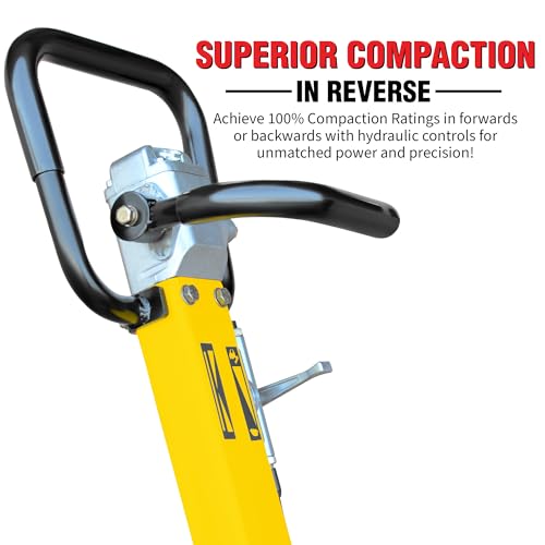 Tomahawk 5.5HP Honda Reverse Vibratory Plate Compactor Tamper Gravel Soil Compaction (5.5HP Reverse Compactor)