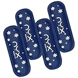 Nenyx Reusable TSA Approved Ice Packs for Insulated Insulin Travel Case, Medication Travel Bag - Reusable Cooler Ice Packs Suitable for Diabetic Insulin Cooler Pen Carry Case（4 Packs）