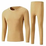 ski clothes sale near me 【Prenda básica versátil para múltiples ocasiones】 - Su diseño clásico de cuello redondo y su color liso sencillo aseguran que combine a la perfección con cualquier prenda exterior o camisa, sin mostrar de forma incómoda. Puede usarse como primera capa en invierno o como capa interior ideal para viajes de negocios, esquí, senderismo y trekking. Una sola prenda te ofrece múltiples opciones, cubriendo tus diversas necesidades durante todo el invierno.