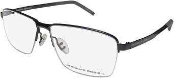 Porsche Design P8318 Black/Clear Lens Eyeglasses