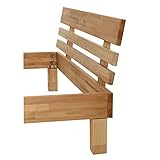 Krok Wood Julia Massivholzbett in Buche 100 x 200 - 6