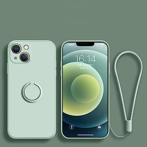Coque magnétique iPhone 12 avec anneau support et sangle de transport antichoc