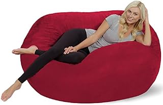 Chill Sack Bean Bag Chair: Huge 5' Memory Foam Furniture Bag and Large