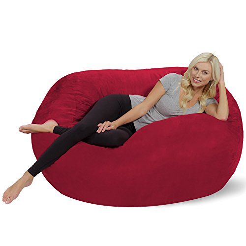 Chill Sack Bean Bag Chair: Huge 5' Memory Foam Furniture Bag and Large