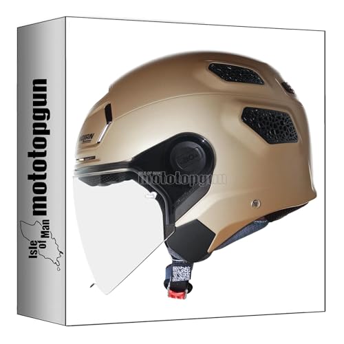 Casque jet Nolan N30-4 T Nobile Sable M pour rouler serein en ville