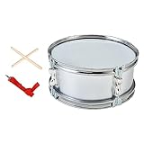 【CARACTÉRISTIQUE】: La caisse claire monophonique sonne fort, peut jouer des deux côtés, pratique.