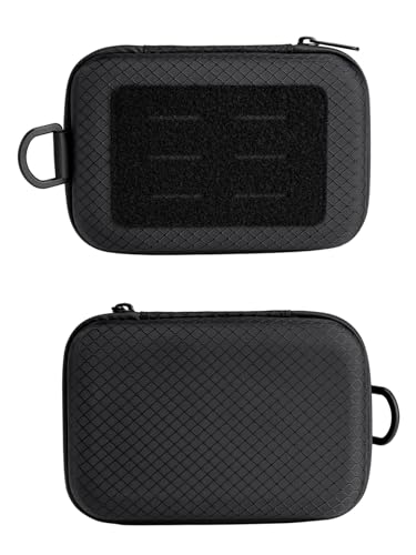 TACTICAL_GEEK EXT13 Estuche Organizador de Herramientas EDC de Caparazón Duro, Estuche Organizador de Tecnología de Viaje para Accesorios Electrónicos, Bolsa Portátil para Accesorios para Cargador
