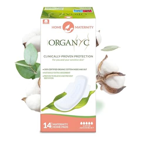 Compresses post-partum Organyc Cover