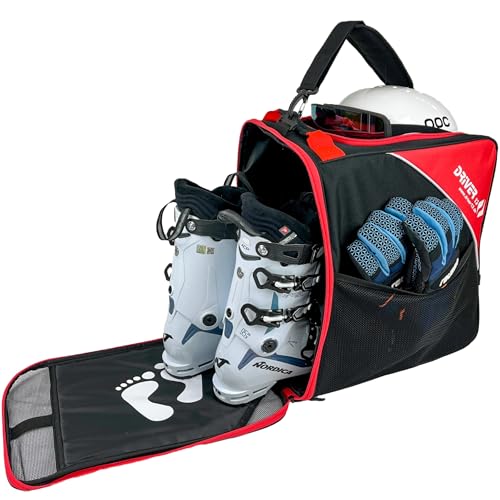 Driver13 ® Bolsa para Botas de esquí Bolsa para Botas de esquí con Compartimento...