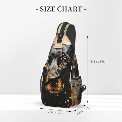 Mochila Small Sling Bag para Senderismo Unisex miniatura 3