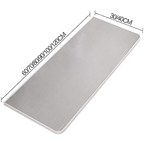 Table pliante murale LUNEZY en acier : la solution gain de place pour bureau - 3