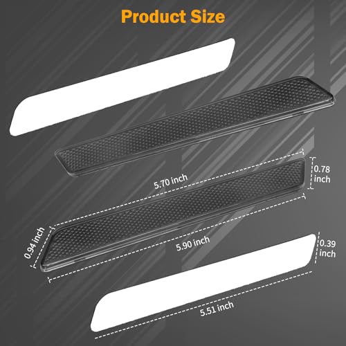 Reflectores negros para alforjas de moto miniatura 7