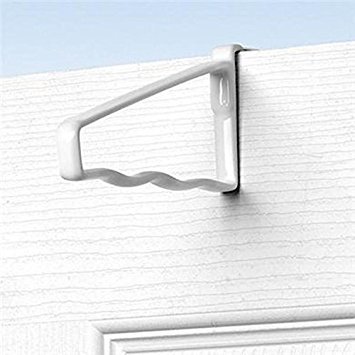 Spectrum Over The Door Metal Hanging Organizer, White - 2 Count