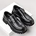 Imagen de Dwihuize Zapatos De Vestir con Plataforma para Hombre Mocasines con Hebilla Y Punta Redonda Cómodos para La Oficina
